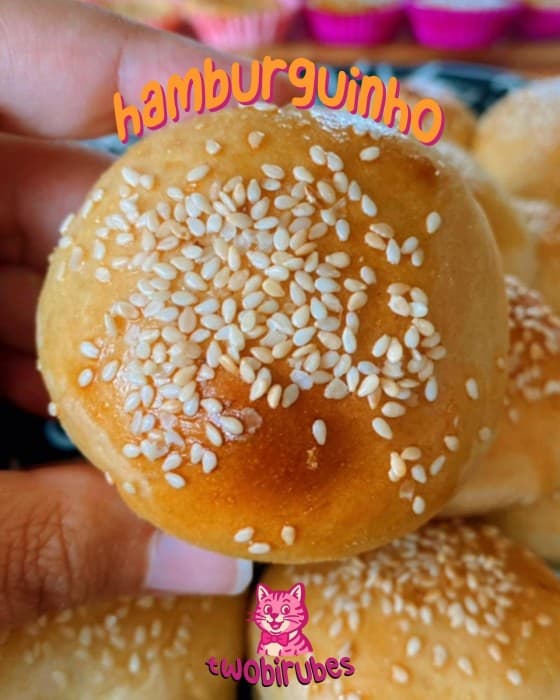 hamburguinho com catupiry®️